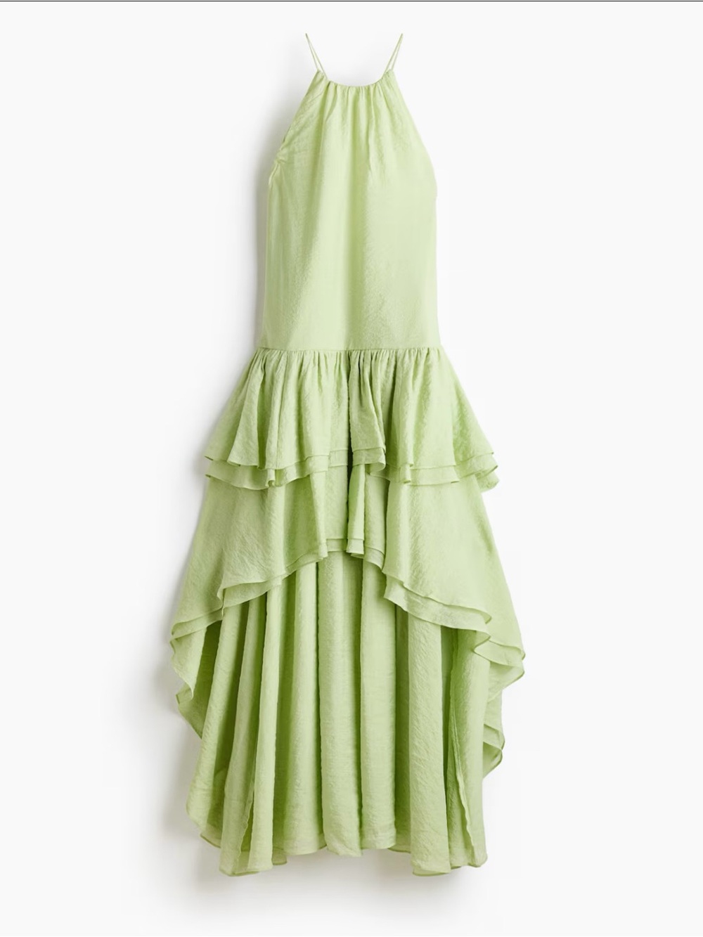 Tiered high-low dress